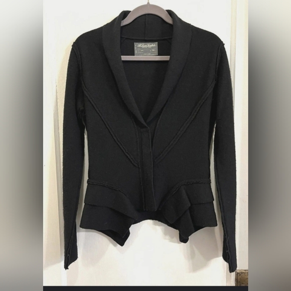 ALL Saints 100% wool Sancia jacket in black - Picture 1 of 13
